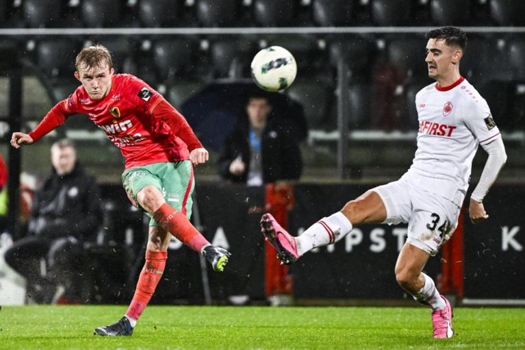 Een bekerfinale voor KV Oostende kan nog: Antwerp niet bij machte om tweedeklasser te kloppen in heenmatch