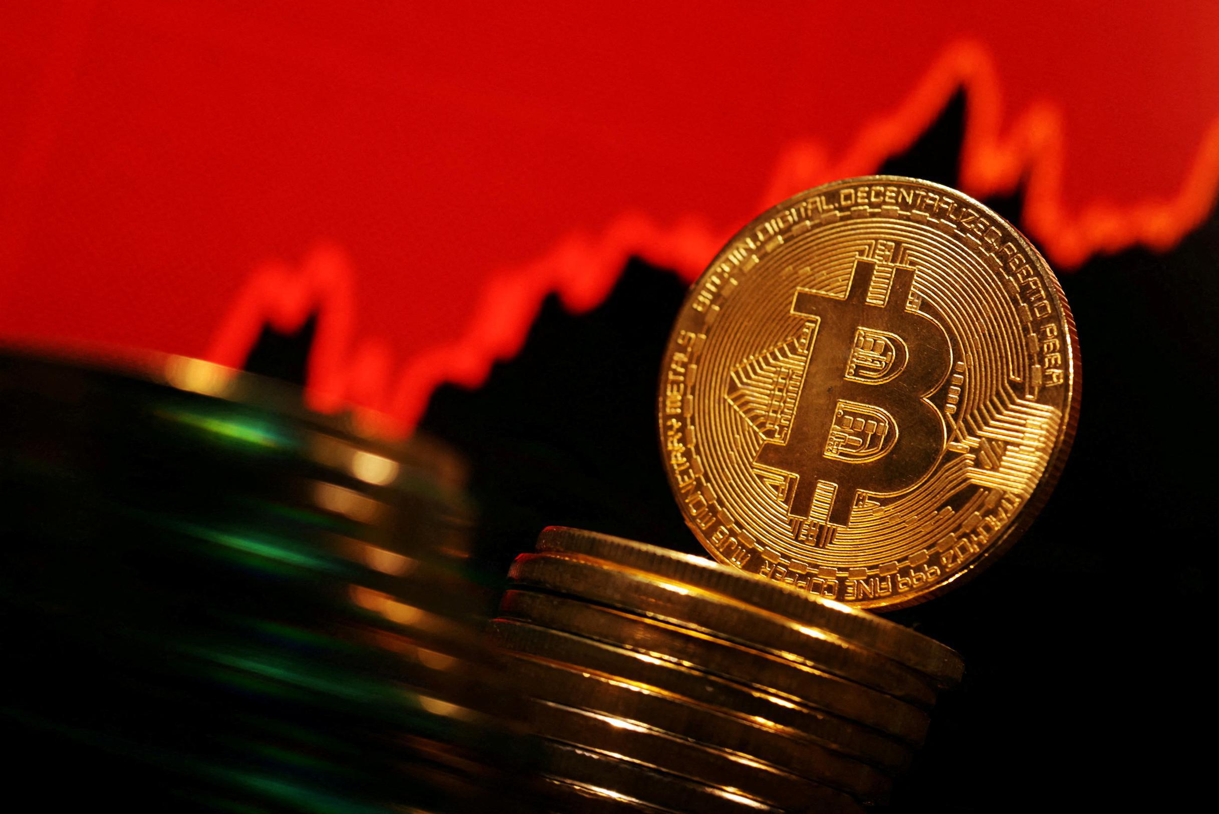 Cryptocurrency Bitcoin Surges to Record High of $69,000 in November 2021 Amid Investor Demand