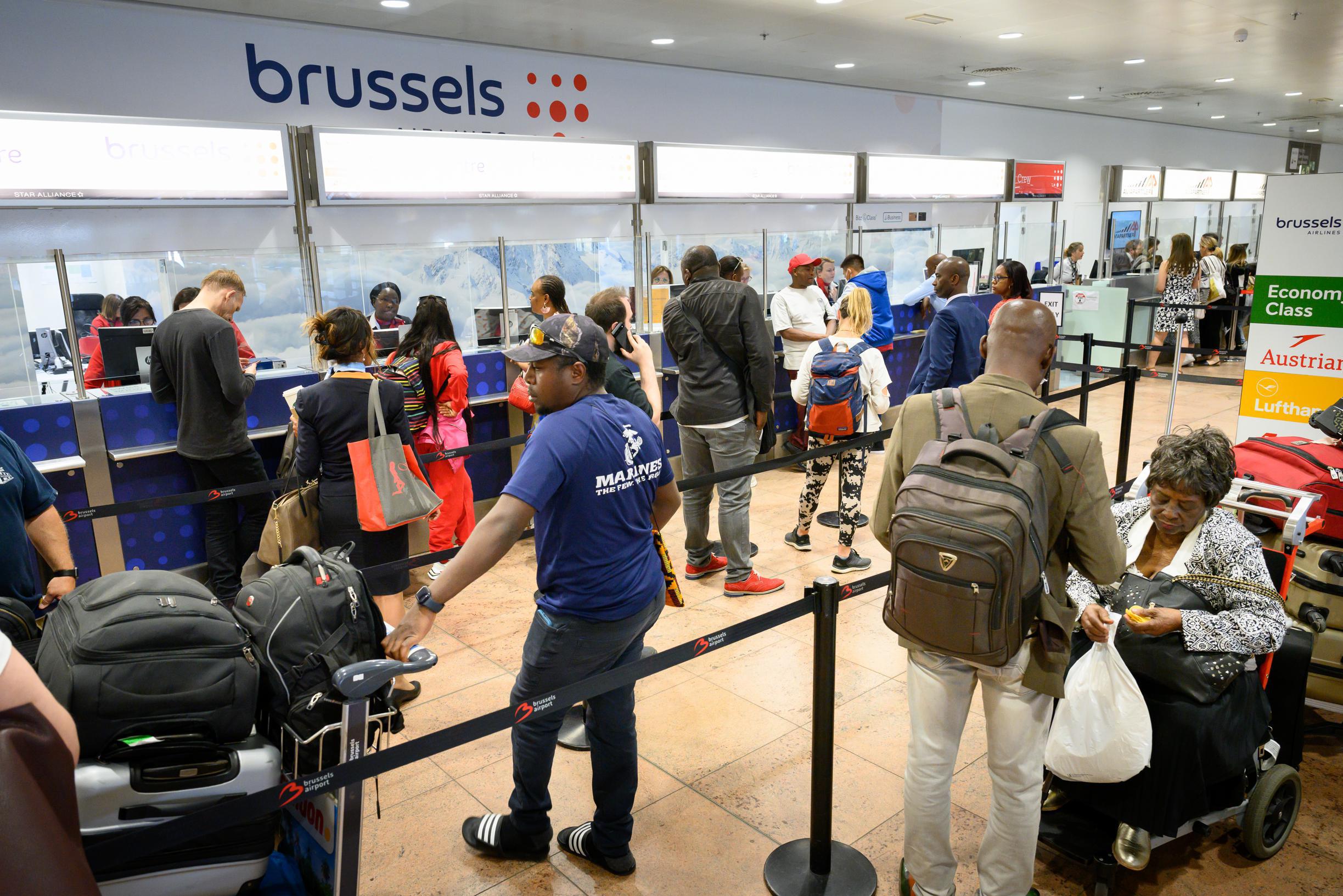 Cuma sabahı birden fazla Brüksel Havayolları uçuşu iptal edildi;  uçuşlar devam etmeyecek