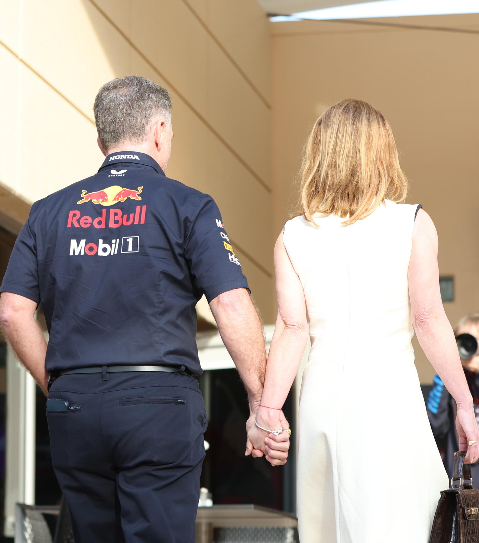 Geri Halliwell hand in hand met omstreden echtgenoot Christian Horner bij  aftrap F1-seizoen | Het Nieuwsblad Mobile