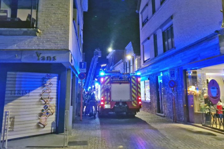 Rook uit appartement in Sint-Truiden: gaswandketel in brand