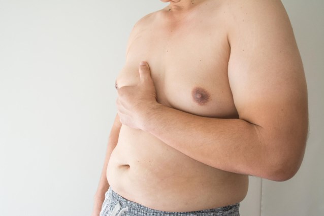 Larger breasts in men can endanger health