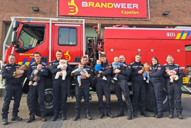 Baby Boom at Kapellen Fire Station: Nine Volunteers Become Parents Within a Year