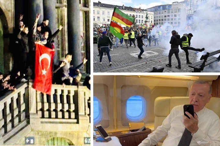 Van een Duitse motorclub tot de Turkse president: hoe Belgische rellen met Koerden worden opgepookt vanuit buitenland