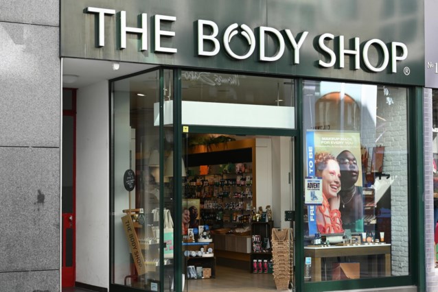 Belgian stores of The Body Shop are closing their doors permanently