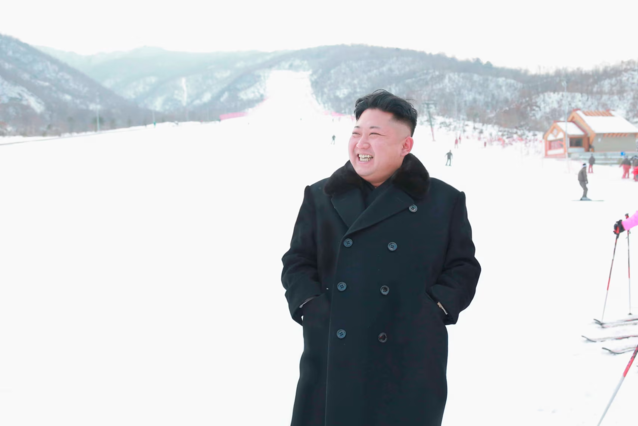 There is hardly any skiing at Kim Jong-un’s ski area, but he is still proud of it