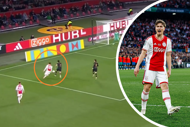 VIDÉO.  Encore une belle passe décisive de Mika Godts : le talent belge dirige parfaitement le but d’un Ajax en difficulté