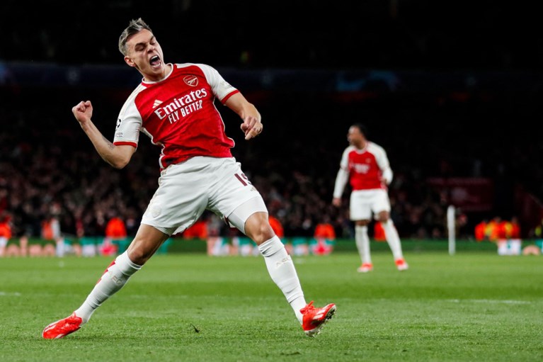 Leandro Trossard is de held: Rode Duivel trapt Arsenal naar gelijkspel tegen Bayern München in kwartfinale Champions League