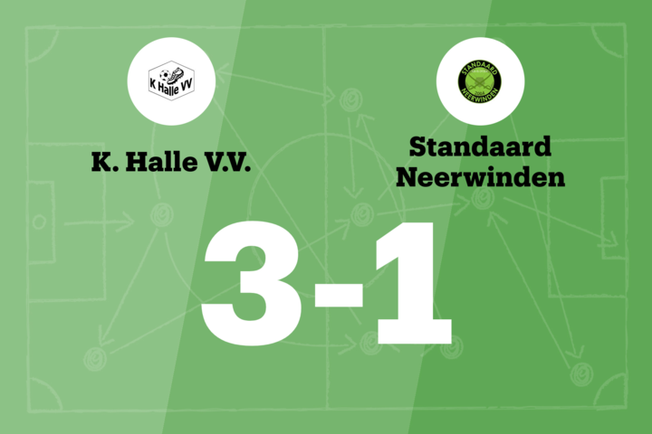 K Halle VV verslaat Standaard Neerwinden