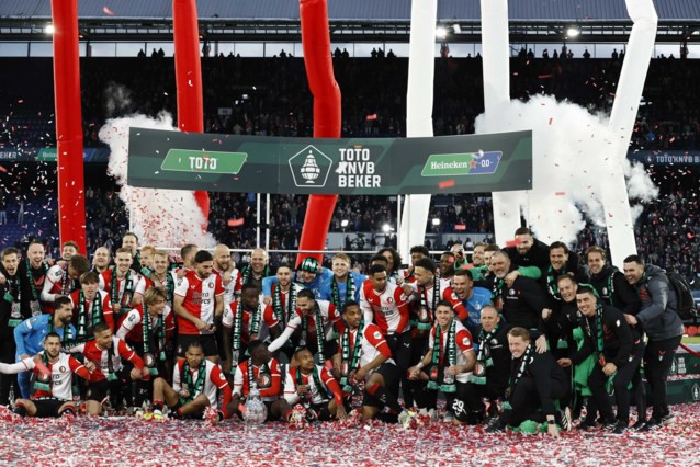 VIDEO.  De Kuip literally on fire: Feyenoord wins the Dutch Cup for the fourteenth time in the final marred by fireworks