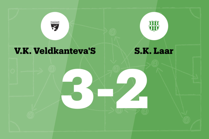 VK Veldkanteva's in spannend duel voorbij SK Laar