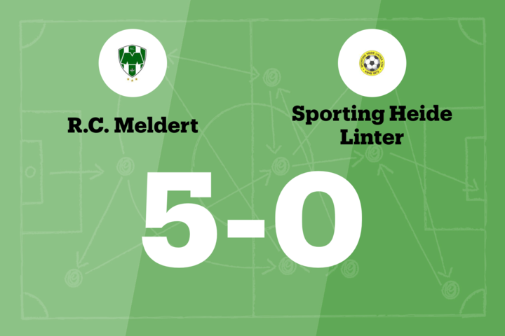 Wedstrijd tussen RC Meldert en Sporting Heide Linter eindigt in forfaitscore