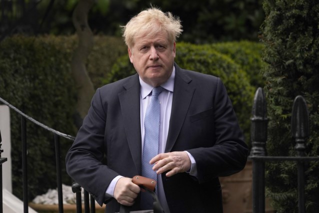 Former British Prime Minister Boris Johnson turned away from polling station for breaking own law