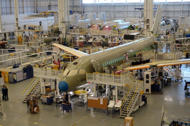 Canadian Airbus workers earn nearly 25% higher wages