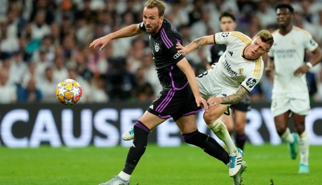 LIVE CL. Real Madrid neemt match in handen, doelman Lunin zweeft schicht van Kane uit doel