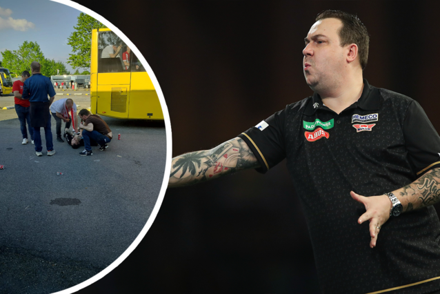 Eyewitness has a different version about ‘senseless violence’ against darts player Kim Huybrechts after the cup final: “He chased those young people himself”