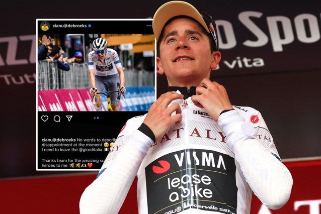 “I’ve no phrases to explain my disappointment”: greatest Belgian and white jersey Cian Uijtdebroeks has to go away Giro sick