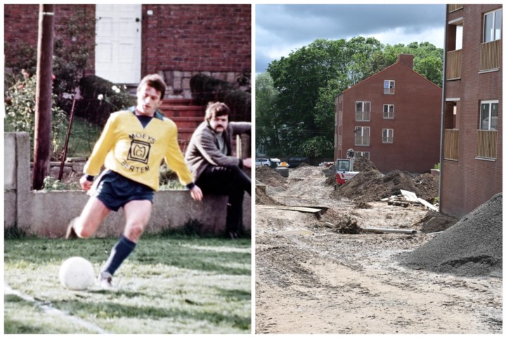 VERGETEN VELDEN. Rapid Bertem, waar het veld zes meter lager lag en het serieus afhelde: “Onze jeugd heeft zich daar afgespeeld, we zijn er groot geworden”