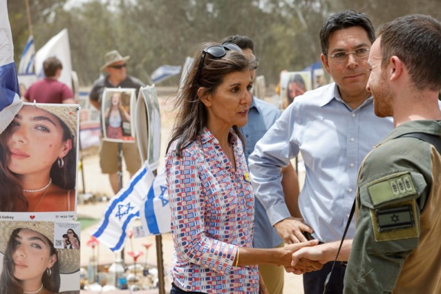 Nikki Haley writes “end them” on Israeli grenade