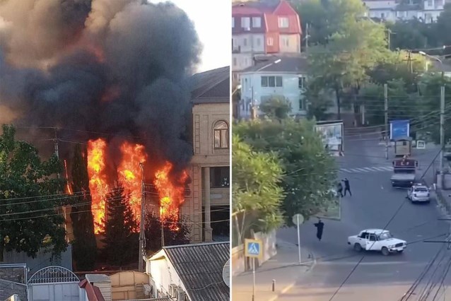 Multiple Attacks in Dagestan Leave 15 Police Officers, Priest, and Civilians Dead; Synagogues and Church Destroyed