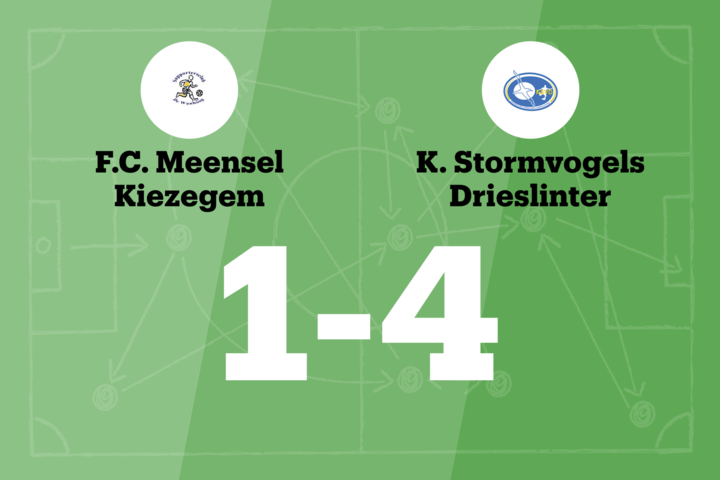 Drieslinter verslaat Meensel-Kiezegem