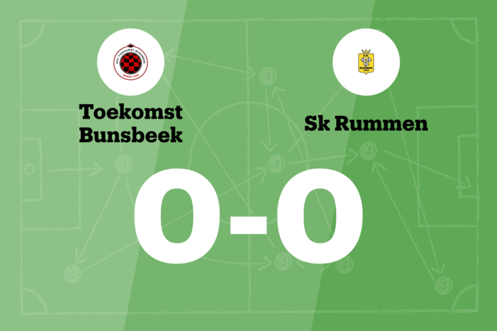 Bunsbeek en Rummen komen niet tot scoren