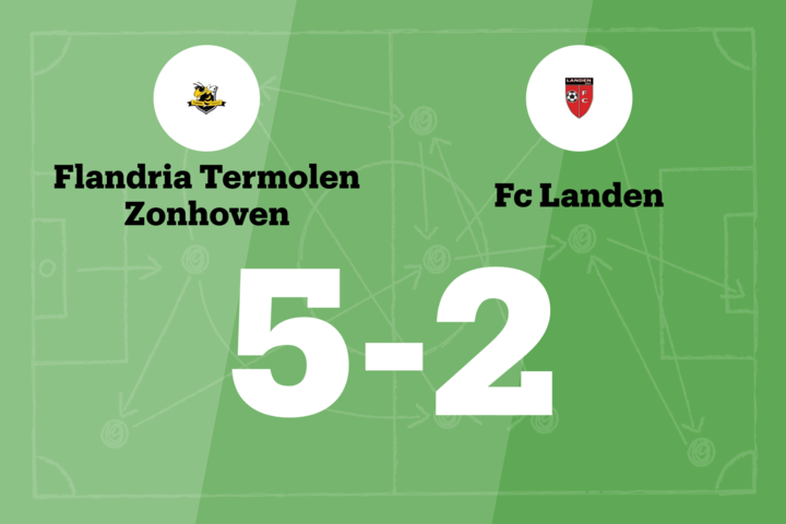 Vlayen scoort twee keer voor Termolen in wedstrijd tegen FC Landen B