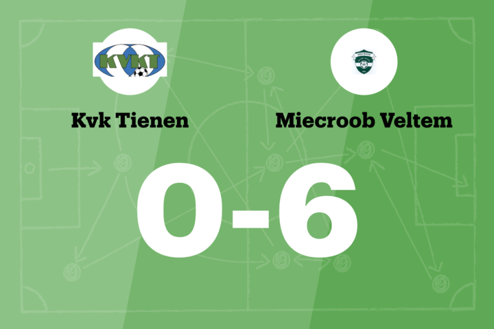 Miecroob Veltem B wint tegen KVK Tienen C door treffers van Carrez