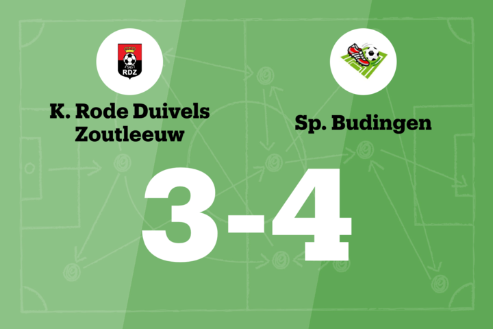 Budingen wint ook van Zoutleeuw