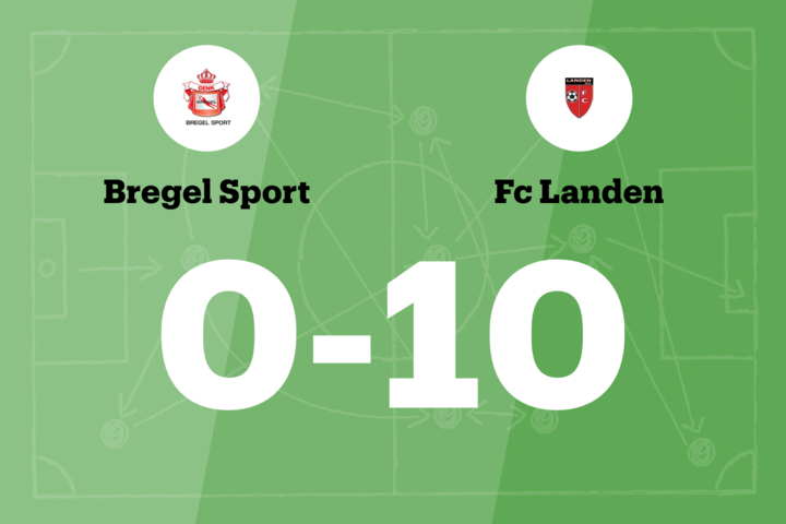 Zege voor FC Landen uit tegen Bregel