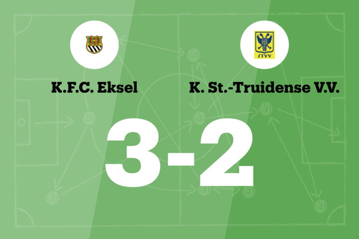 Zege voor Eksel in thuiswedstrijd tegen STVV