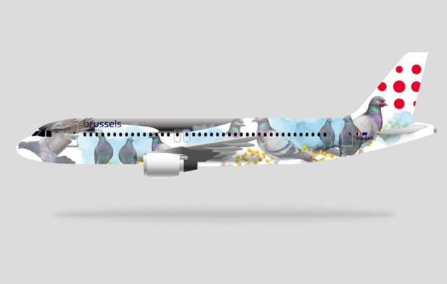 From pigeons to Manneken Pis: Brussels Airlines lets the public vote on a newly painted aircraft