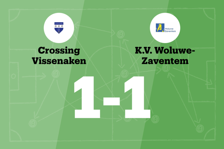 Crossing Vissenaken en Woluwe-Zaventem verdelen de punten