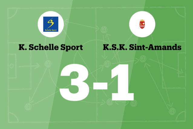 Schelle Sport B te sterk voor Sint-Amands B