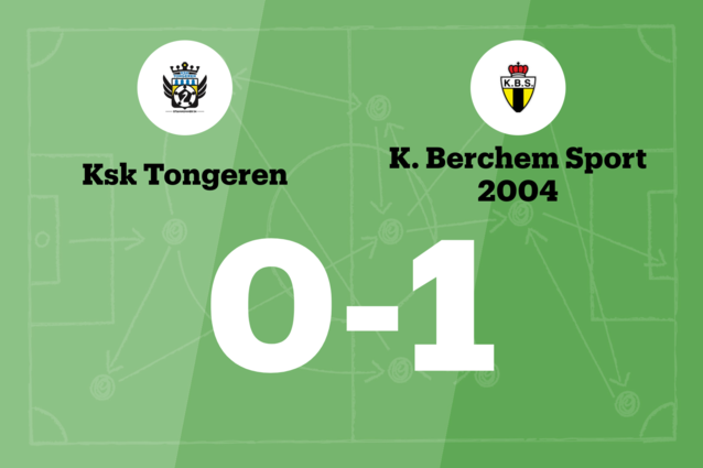 Boakye Bedie is goud waard voor Berchem Sport tegen KSK Tongeren