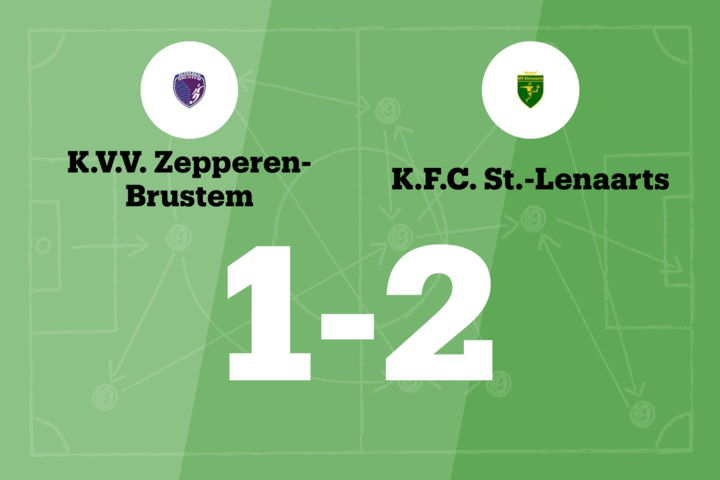 Zepperen-Brustem verliest thuis met een doelpunt verschil van Sint-Lenaarts