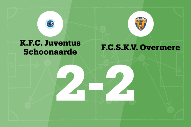 Juventus Schoonaarde B draws at home against SKV Overmere (Dendermonde)