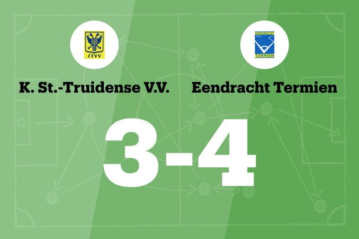 Stefani scoort twee keer voor Eendracht Termien in wedstrijd tegen STVV B