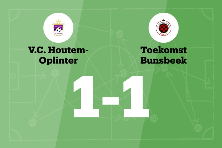 Bunsbeek beëindigt reeks nederlagen in de wedstrijd tegen Houtem-Oplinter B