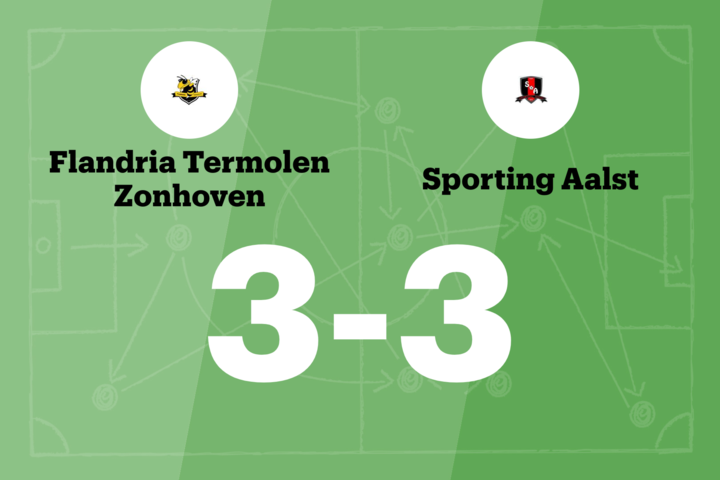 Termolen speelt thuis gelijk tegen Sp. Aalst
