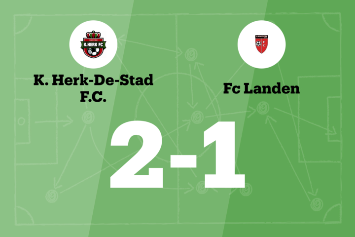 Zegereeks FC Landen ten einde door nederlaag tegen Herk FC