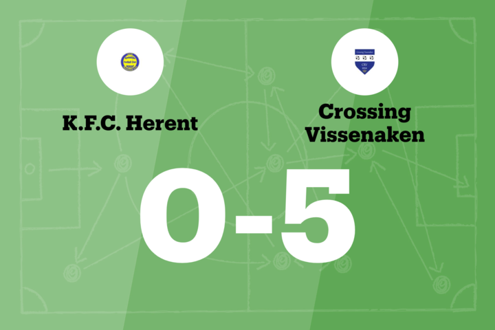 Crossing Vissenaken verslaat Herent B en blijft winnen