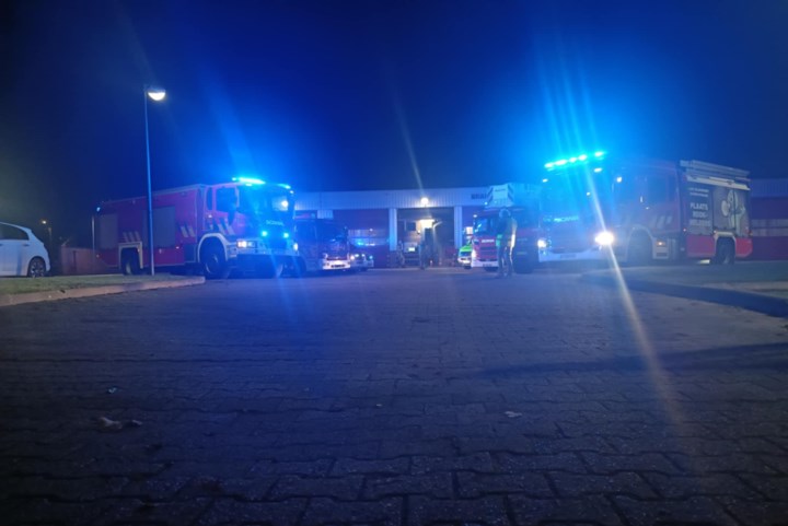 Brand breekt uit in stadsmagazijn