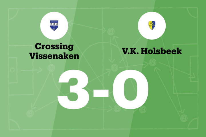 Olemans maakt twee goals voor Crossing Vissenaken in wedstrijd tegen Holsbeek