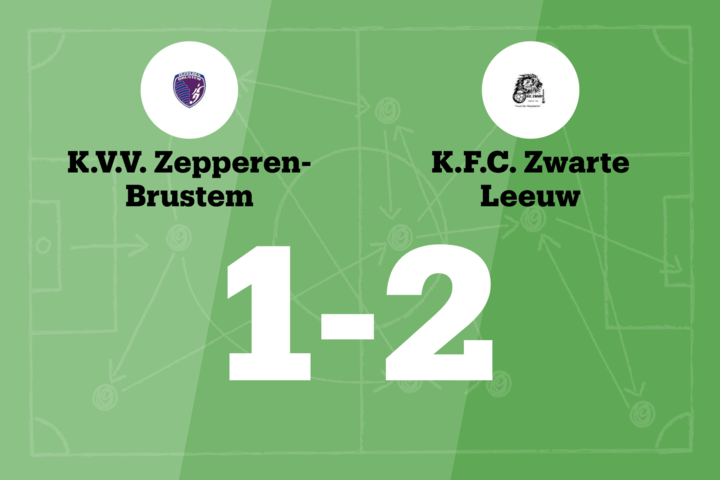 Zwarte Leeuw wint uit van Zepperen-Brustem