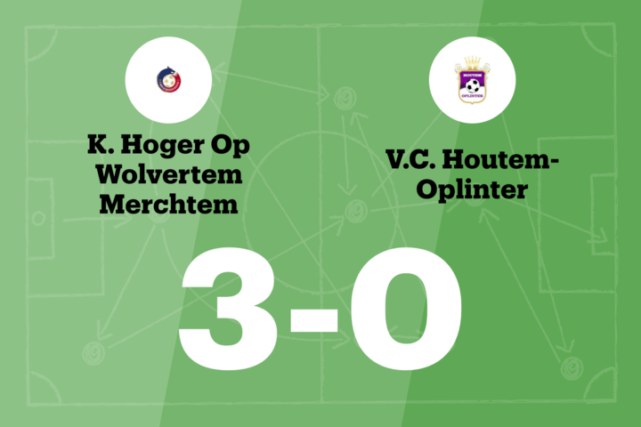 HO Wolvertem Merchtem wint duel tegen Houtem-Oplinter