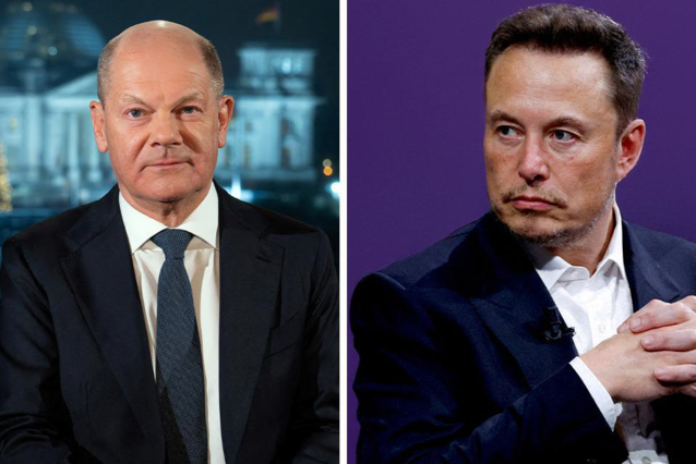 Scholz condemns interference by American billionaire Musk in the German election campaign