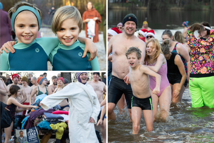 Nieuwjaarsduiken in de Kempen: “Goede manier om het jaar stevig in te zetten”