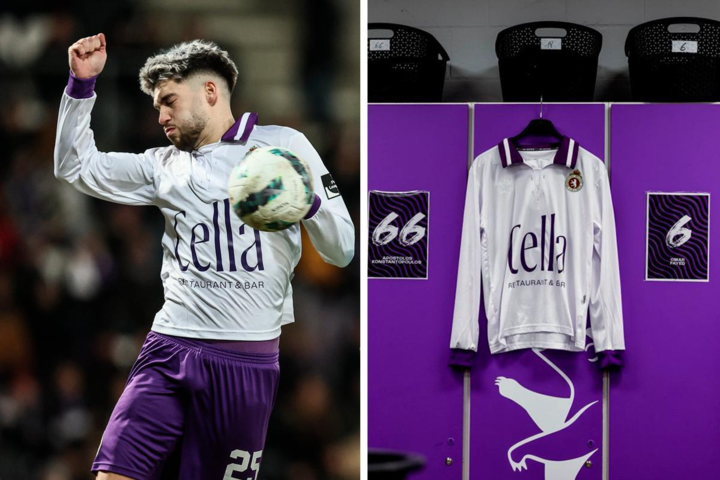 Beerschot treedt in bekermatch tegen Anderlecht aan met uniek shirt ter ere van clublegende Rik Coppens