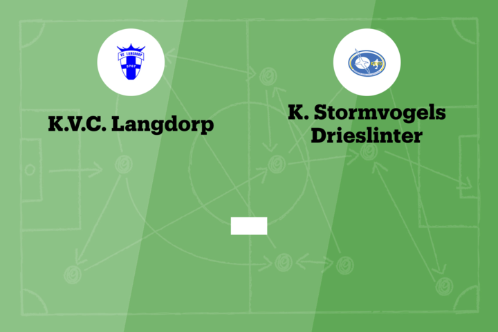 Wedstrijd tussen Langdorp en Drieslinter afgelast